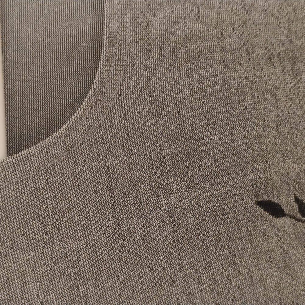 NICOLA Gray Short-Sleeve Floral  Top - Picture 6 of 6